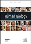 ANNALS OF HUMAN BIOLOGY雜志封面